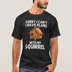 T-shirt Écureuil cool Pour Hommes Femmes Chipmunk Zookeepe