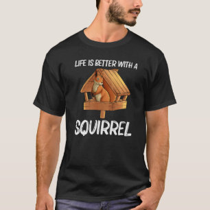 T-shirt Écureuil cool Pour Hommes Femmes Chipmunk Zookeepe