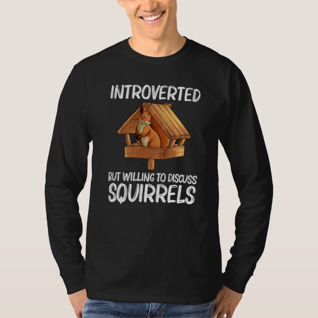 T-shirt Écureuil cool Pour Hommes Femmes Chipmunk Zookeepe (Devant)
