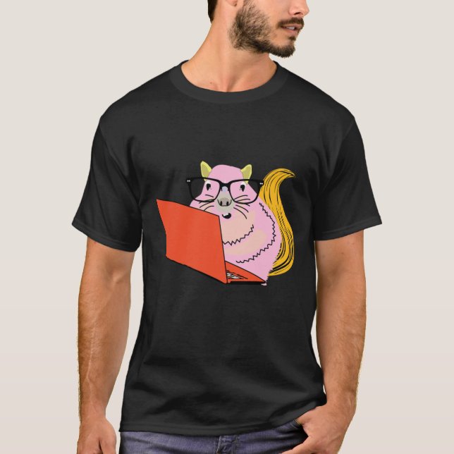 T-shirt Écureuil coquin #175 Chemise (Devant)