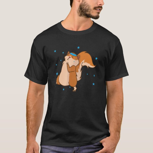 T-shirt Écureuil courant Arbre Rodent (Devant)
