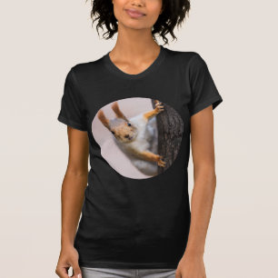 T-shirt Écureuil curieux