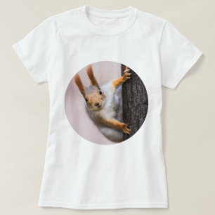 T-shirt Écureuil curieux