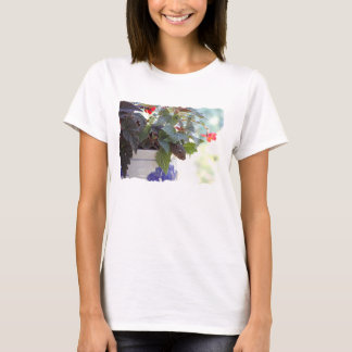T-shirt Écureuil dans le pot de fleur