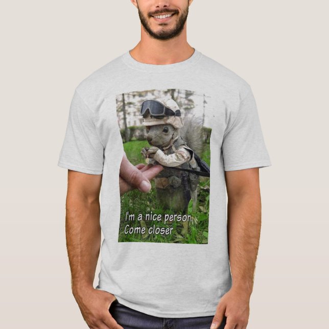 T-shirt Écureuil de GI (Devant)