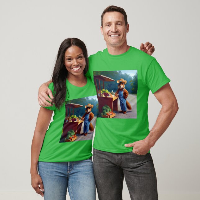 T-shirt Écureuil de la chaussée (Unisexe)