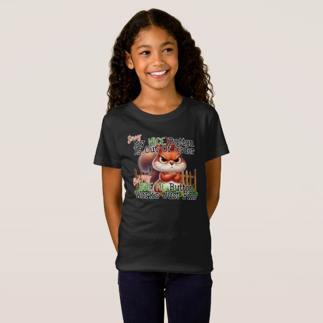 T-Shirt Écureuil drôle (Devant entier)
