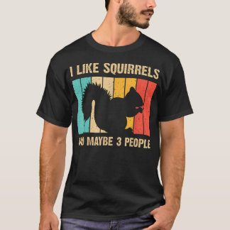 T-shirt Écureuil drôle pour écureuil de compagnie