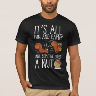 T-shirt Écureuil d'un rongeur nut