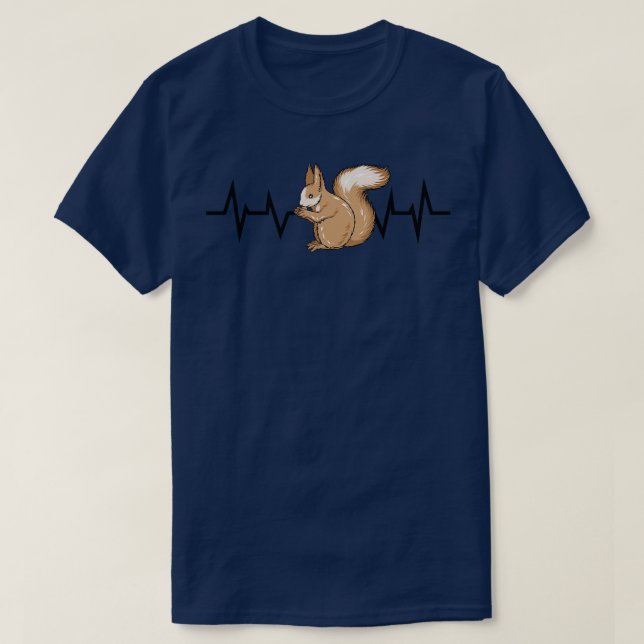 T-shirt Écureuil Écureuil (Design devant)