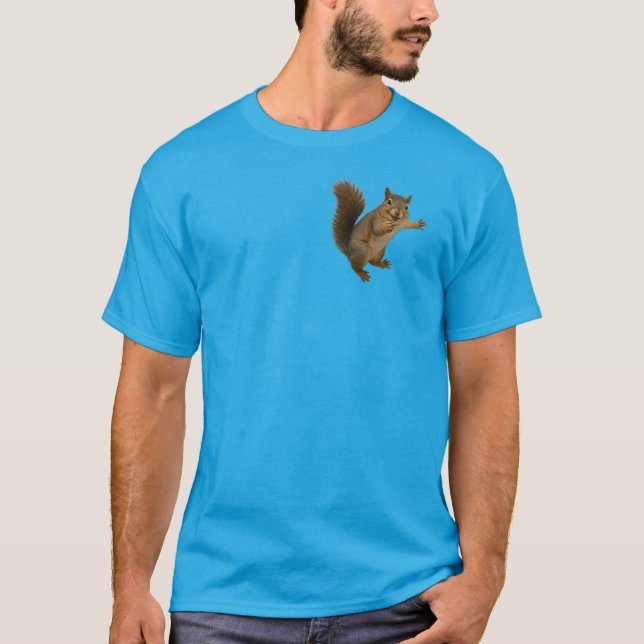 T-shirt Écureuil Escalade (Devant)
