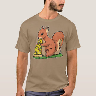 T-shirt Écureuil Et Pizza Lover 30325280