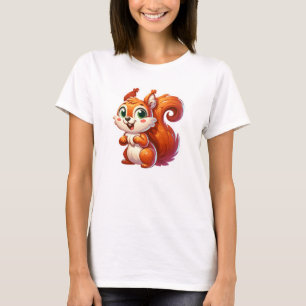 T-shirt Écureuil funky