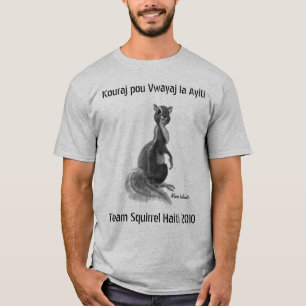 T-shirt Écureuil Haïti 2010 d'équipe