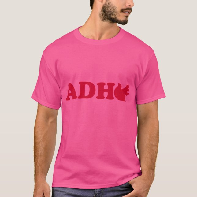 T-shirt Écureuil HD (Devant)