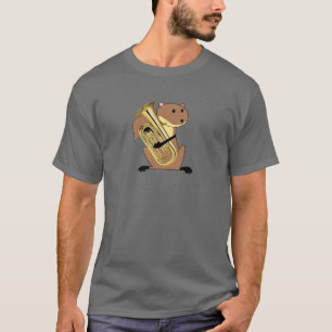 T-shirt Écureuil jouant l'euphonium
