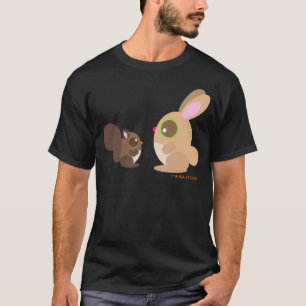 T-shirt écureuil+lapin