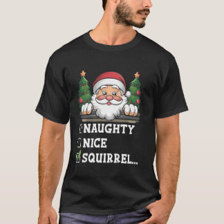 T-shirt Écureuil méchant gentil