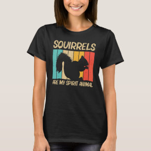 T-shirt Écureuil Pour Hommes Femmes Écureuil Chipmunk 80s