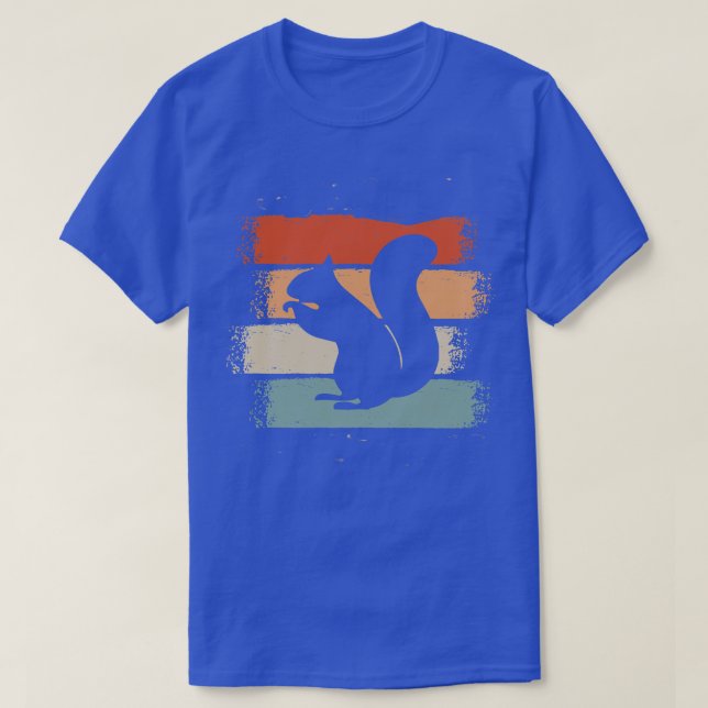 T-shirt Écureuil rétro Écureuil (Design devant)