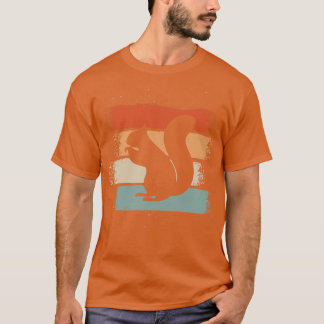 T-shirt Écureuil rétro Écureuil