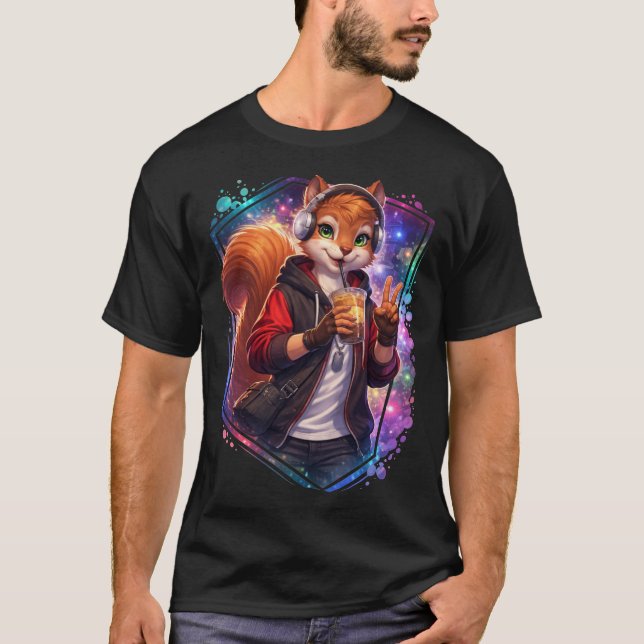 T-shirt Écureuil urbain (Devant)