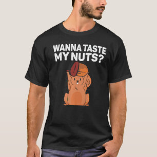 T-shirt Écureuil Wanna goûter mes noix