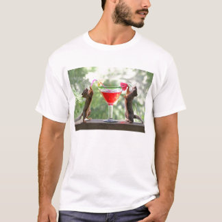 T-shirt Écureuils d'heure heureuse