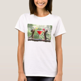T-shirt Écureuils d'heure heureuse