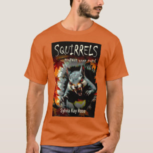 T-shirt Écureuils Protègent Vos Noix Horreur Comédie