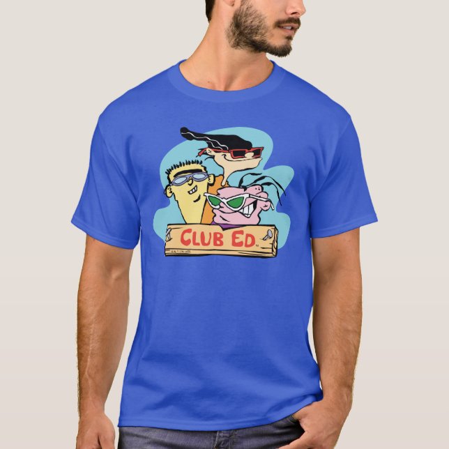 T-shirt Ed, Edd, n Eddy - Club Ed (Devant)
