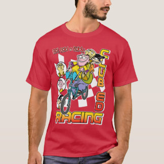 T-shirt Ed EDD N Eddy Club Ed Bike Racing Checkered Flag C