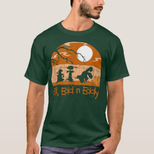 T-shirt Ed, Edd n Eddy Haunted Sunset Silhouette Group