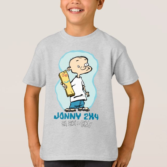 T-shirt Ed, Edd, n'Eddy Jonny 2x4 et Plank (Devant)