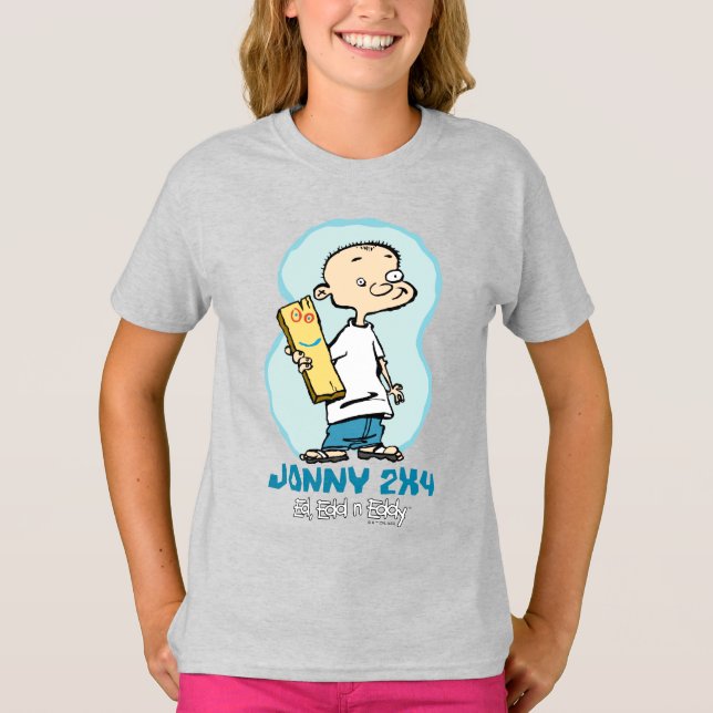 T-shirt Ed, Edd, n'Eddy Jonny 2x4 et Plank (Devant)