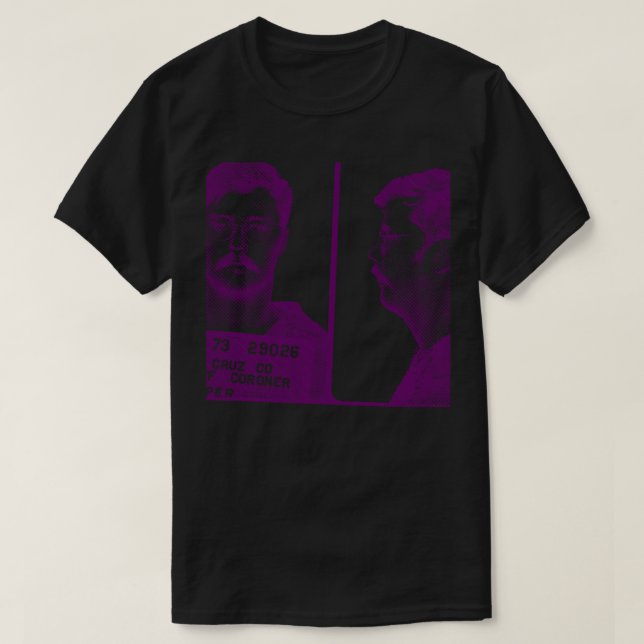 T-shirt Ed Kemper Mugshot Art (Design devant)