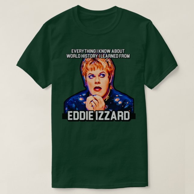 T-shirt Eddie Izzard (Design devant)