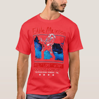 T-shirt Eddie Munsons Concert sur le toit