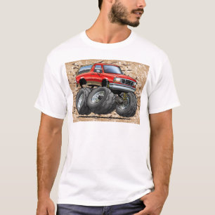T-shirt Eddie rouge Bauer Bronco