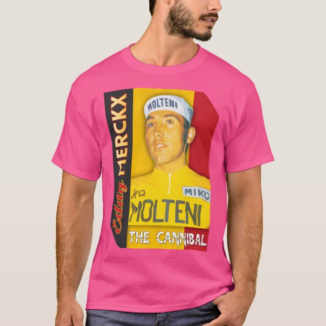 T-shirt Eddy Merckx - Le Cannibal (Devant)