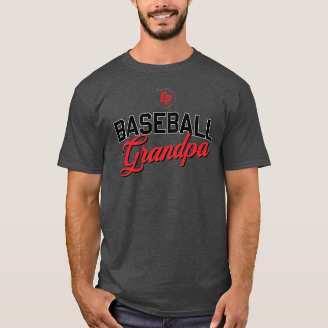 T-shirt Eden Prairie Baseball GRANDPA (Devant)