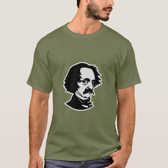 T-shirt Edgar Allan Poe (Devant)