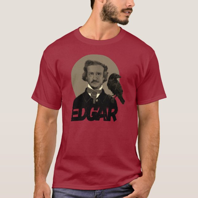 T-shirt Edgar Allan Poe (Devant)
