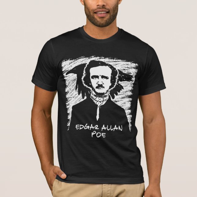 T-shirt Edgar Allan Poe (Devant)