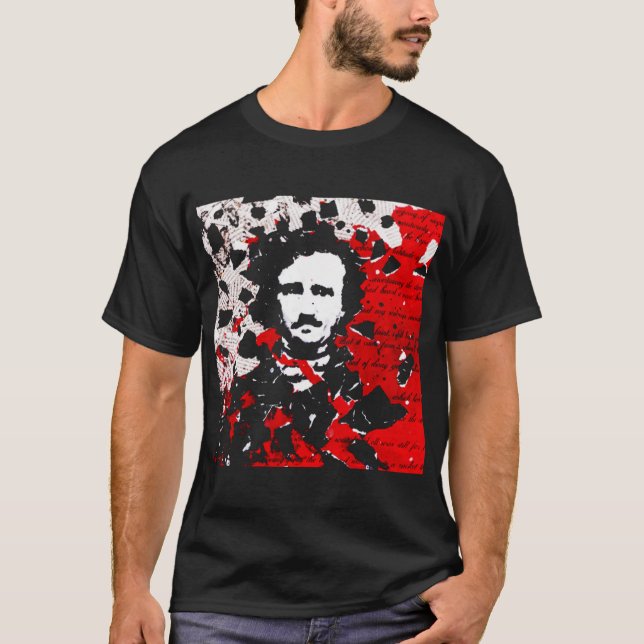 T-shirt Edgar Allan Poe (Devant)