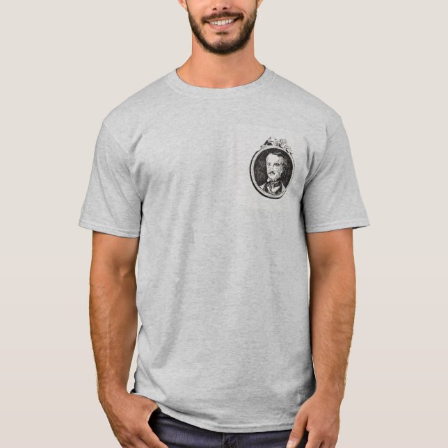 T-shirt Edgar Allan Poe (Devant)