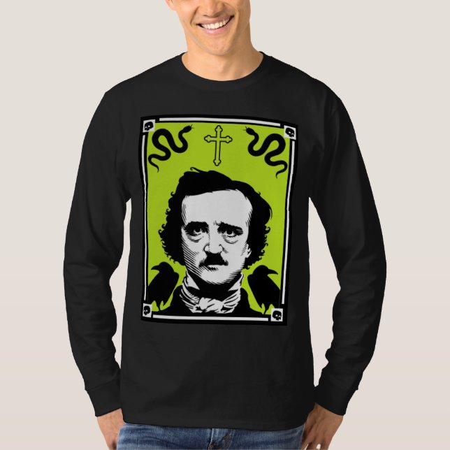 T-shirt Edgar Allan Poe Anniversaire 19 janvier (Devant)