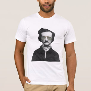 T-shirt Edgar Allan Poe dans des lunettes de soleil