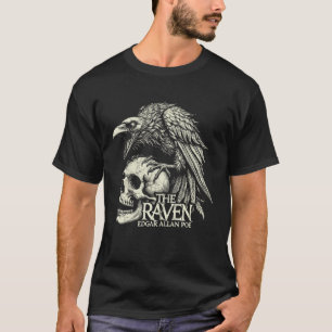 T-shirt Edgar Allan Poe Plus Quart Le Corbeau