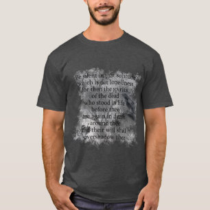 T-shirt Edgar Allan Poe Poem
